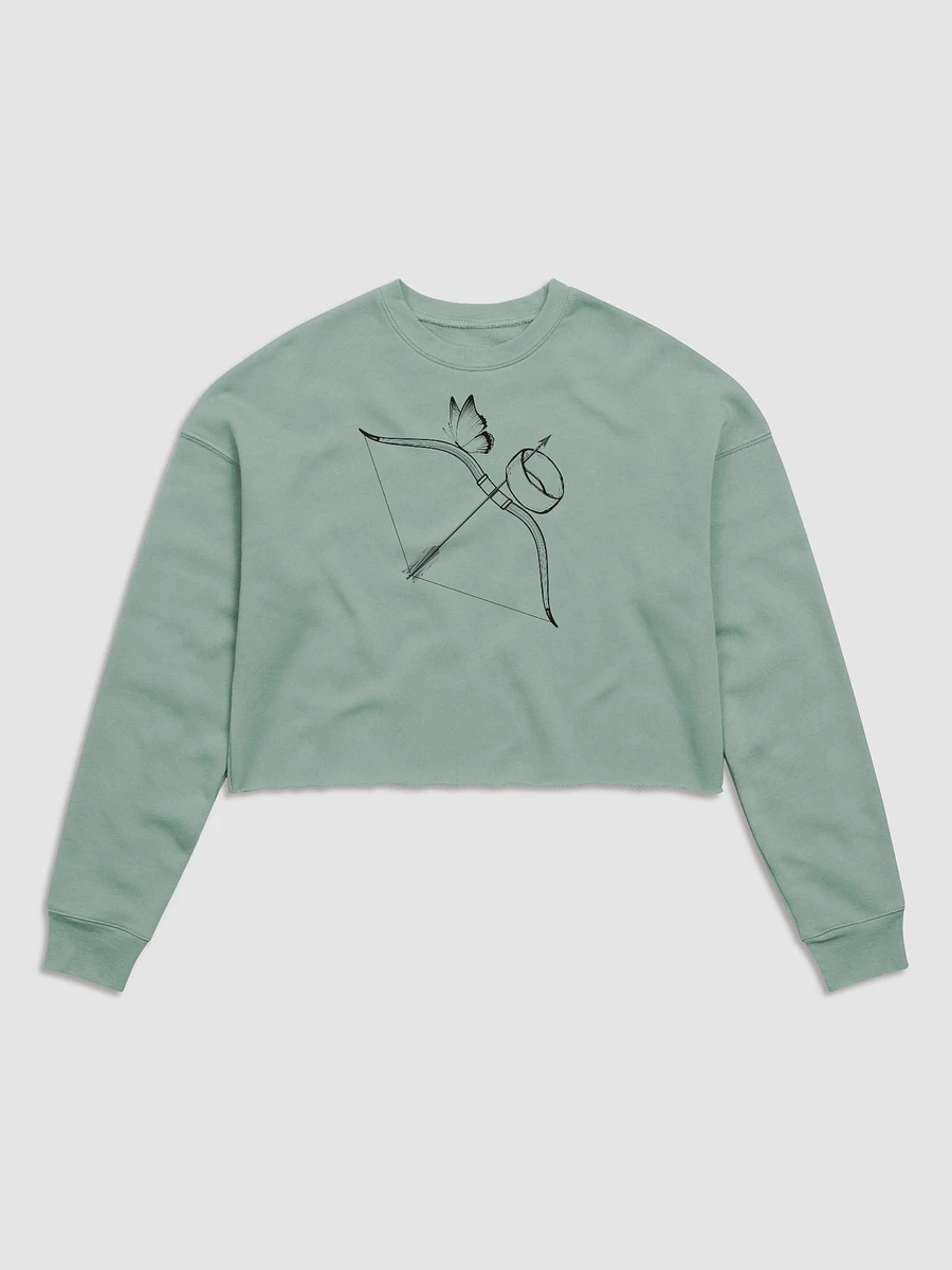Bow, Arrow, Cuff & Butterfly Crop Sweatshirt product image (2)
