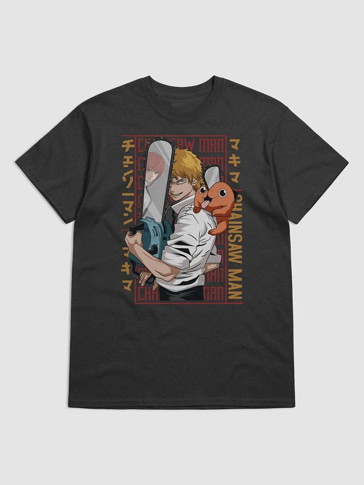 Chainsaw Man Denji & Pochita T-Shirt – Gildan Heavyweight product image (1)