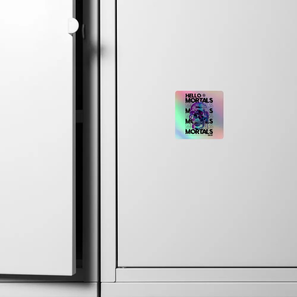 Offsetduet Hello Mortals Holographic Stickers product image (8)