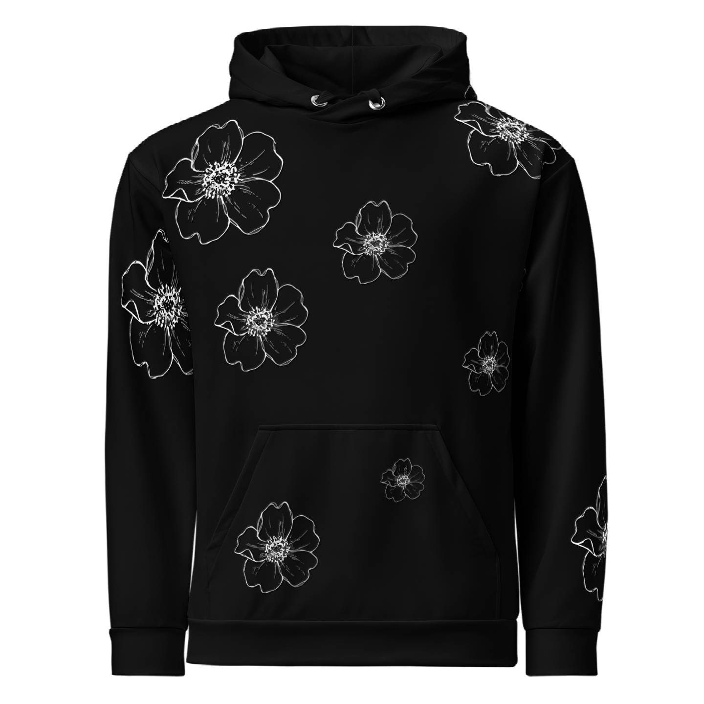 Floral Noir Women's Hoodie Set product image (1)