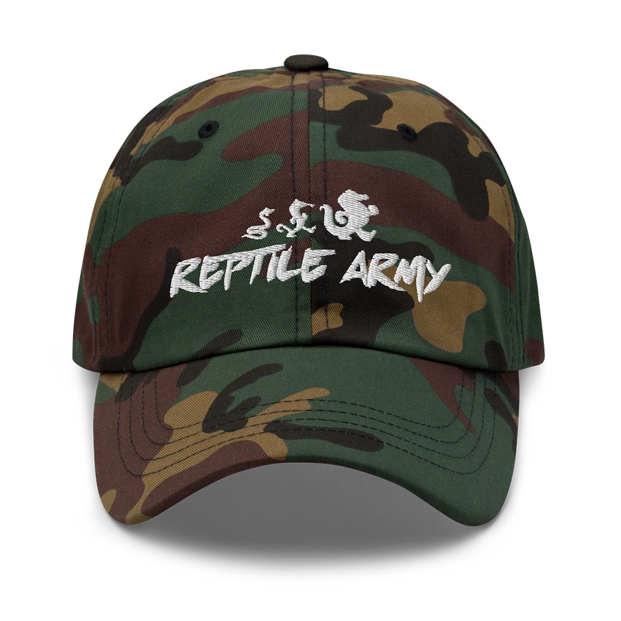 Reptile Army Dad Hat product image (1)