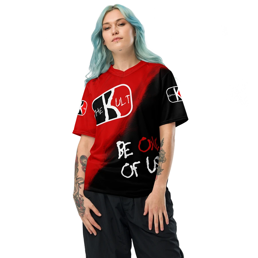 The KULT Red Brush Jersey Alt Sleeves product image (18)