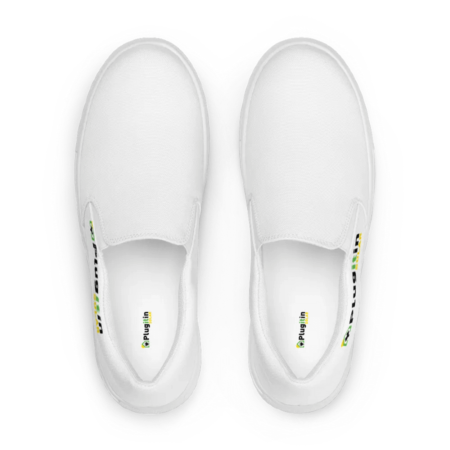 Plug It In Solar High-Quality Men's Slip-On Canvas Shoes product image (1)
