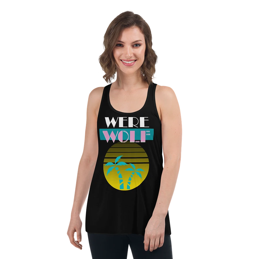 Were Wolf flowy tank top product image (3)