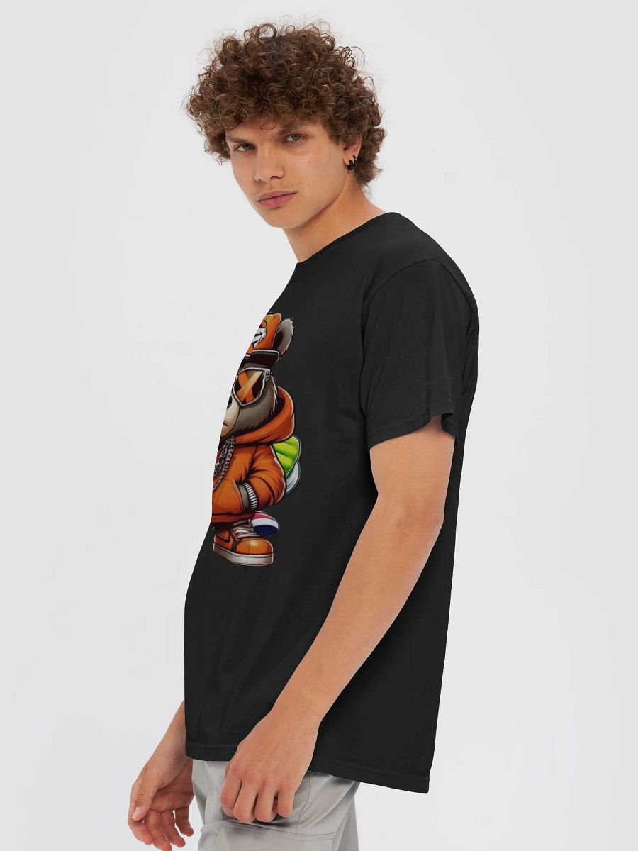 Bear Swag Orange Cap T-Shirt product image (28)