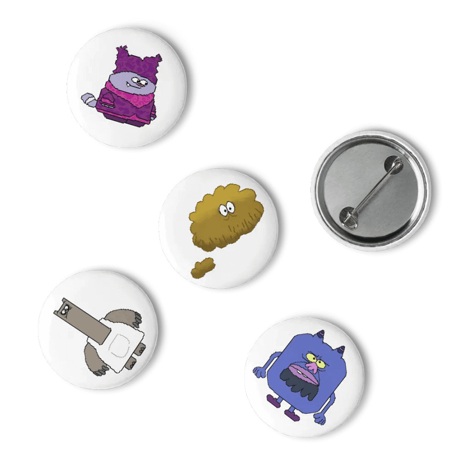 Chowder Pin Button Set product image (6)