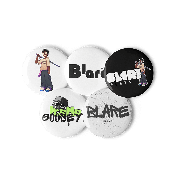 Blare & Goosey Collection Pin Button Set product image (3)