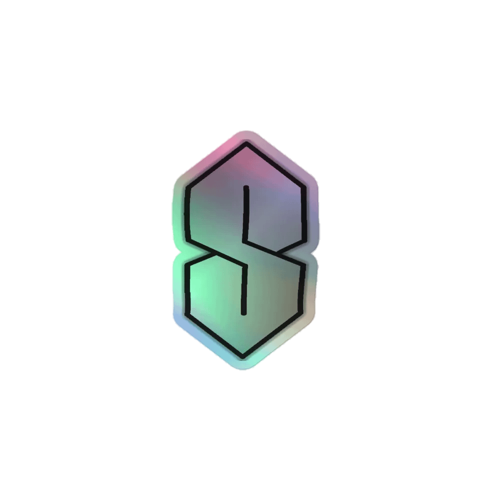 Holographic SYB3X P4RTY Sticker product image (1)