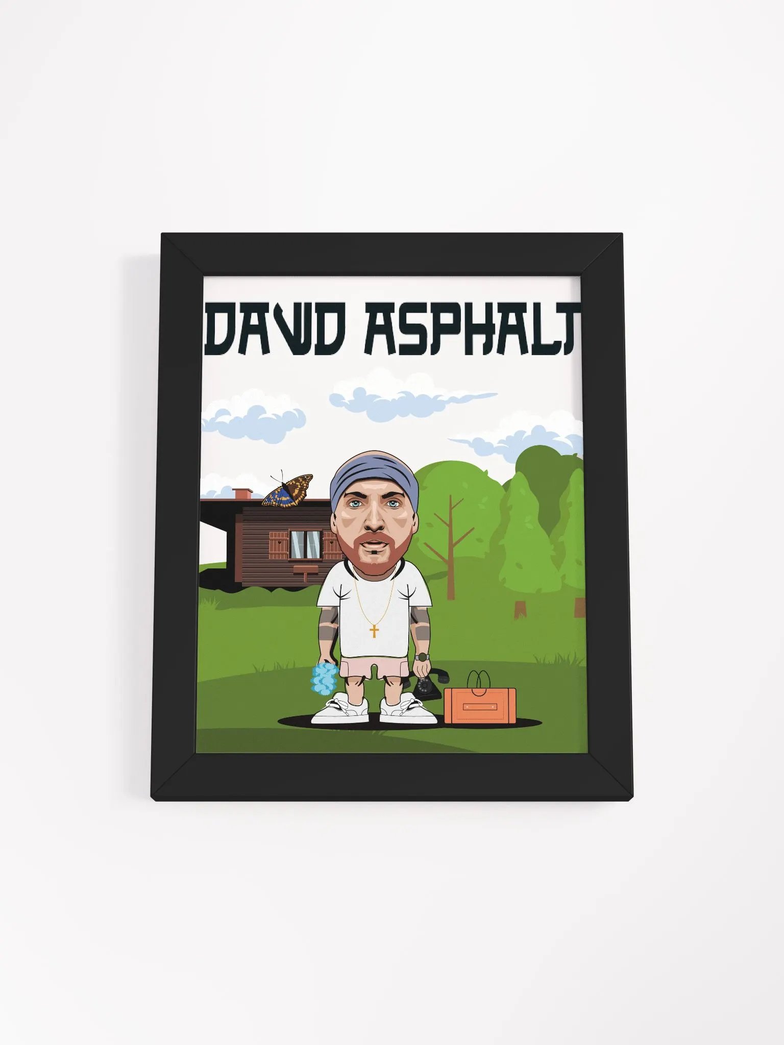 Gerahmtes Poster - DAVID ASPHALT product image (8)