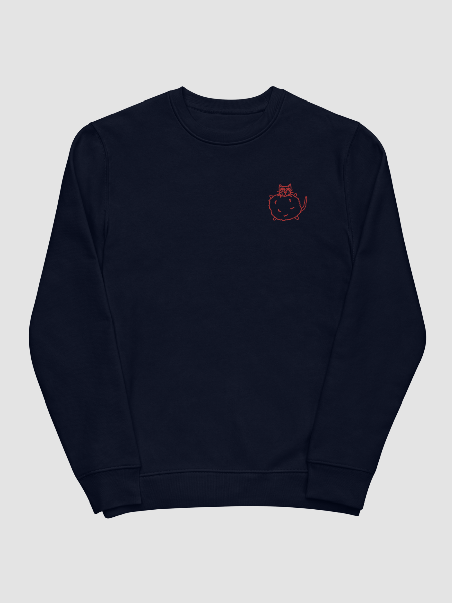 Red Cat Crewneck Sweater - Unisex product image (2)
