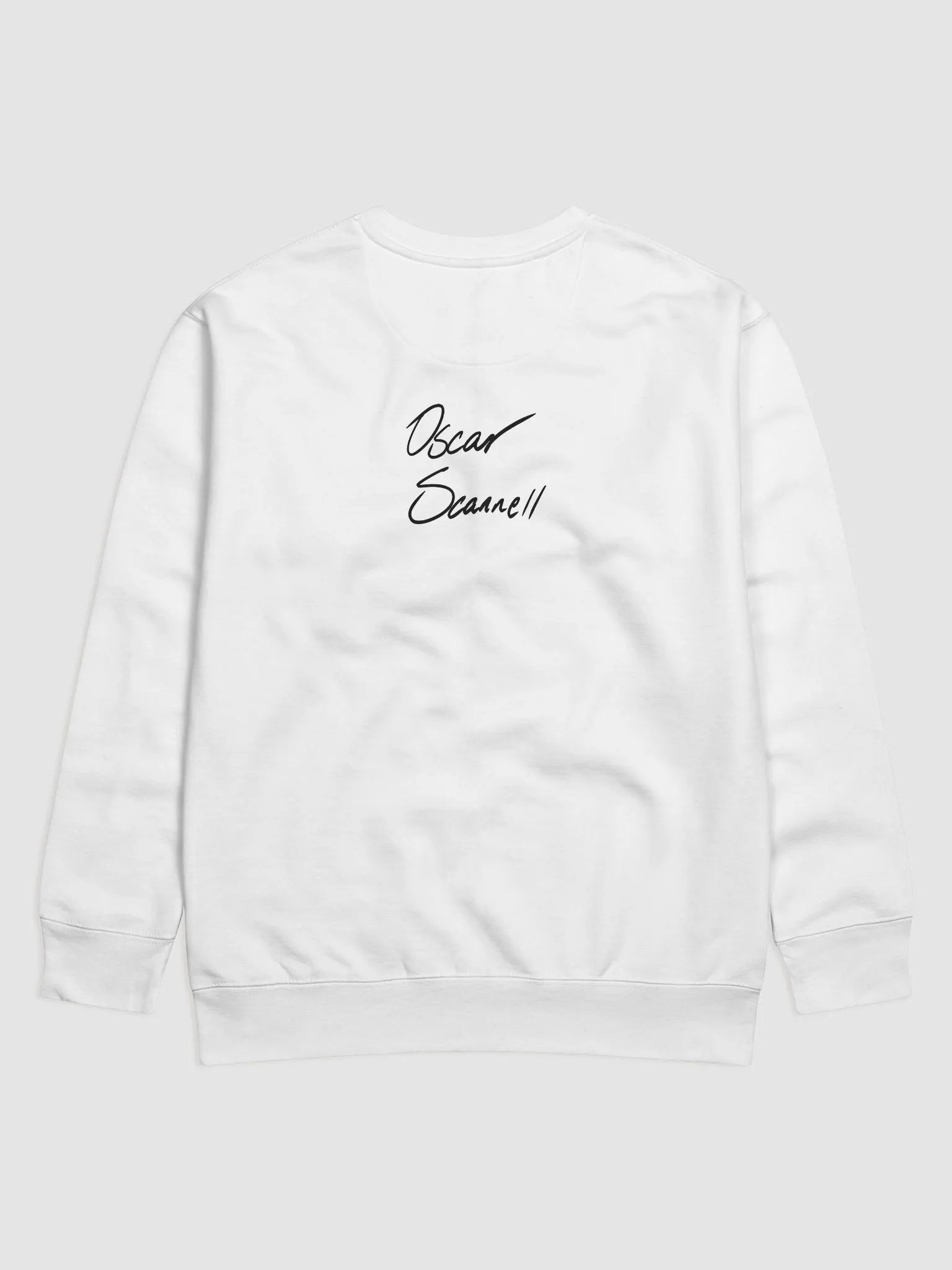 When We All Close Our Eyes - Artwork Sweater (White) product image (2)