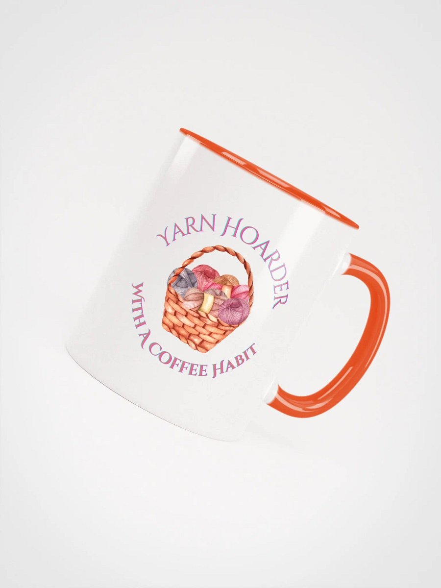 "Yarn Hoarder With A Coffee Habit" Coffee Mug product image (49)