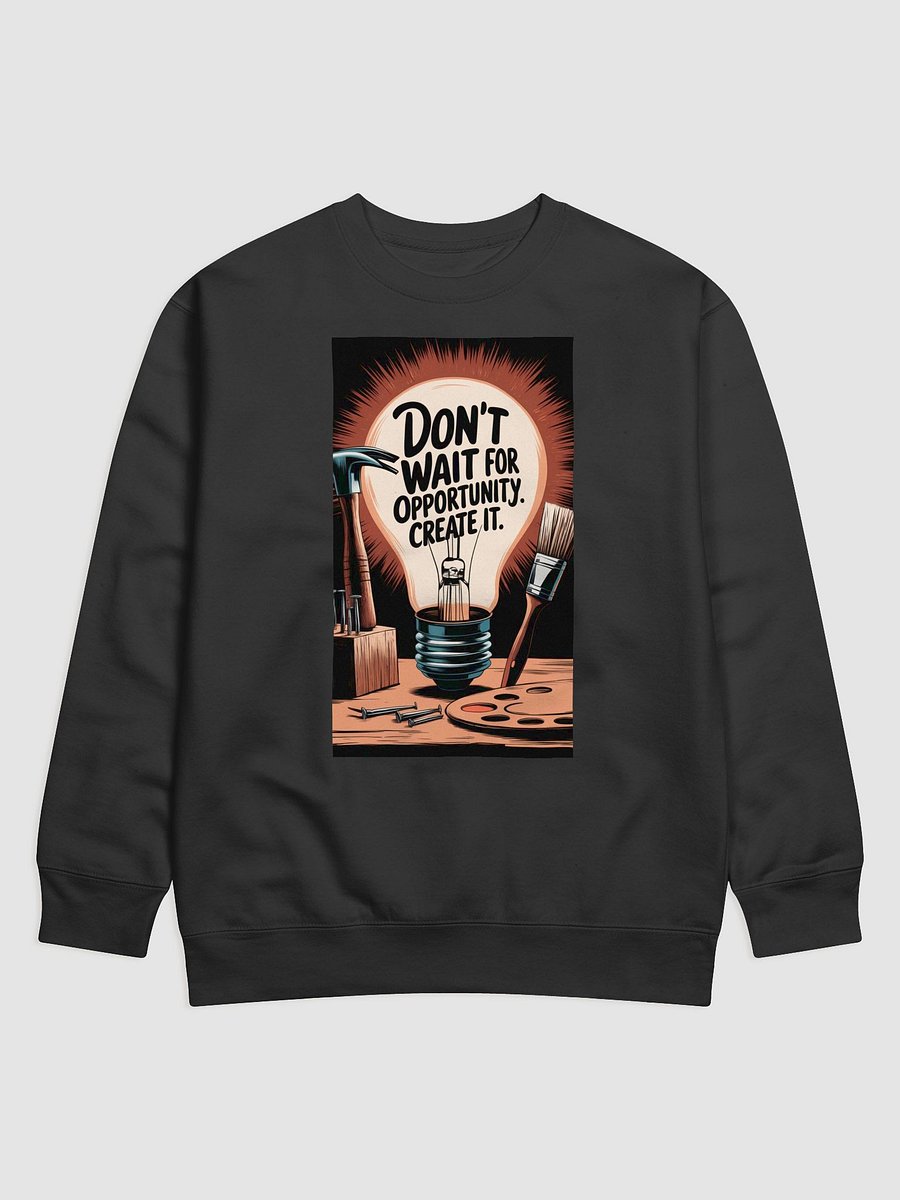 Don't Wait For Opportunity, Create it -Sweat Shirt product image (1)