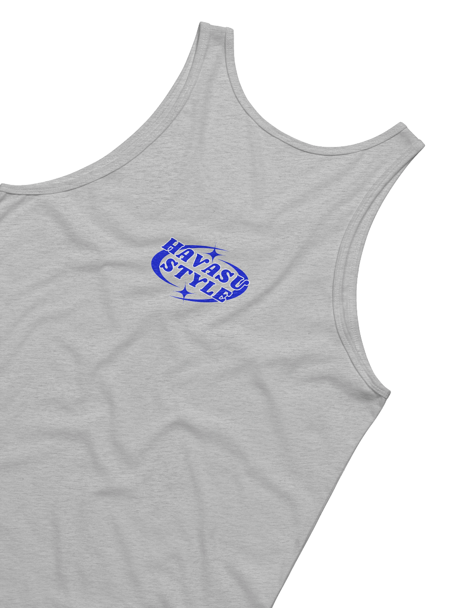 Men's Blue Starry Havasu Style Logo Tank product image (42)