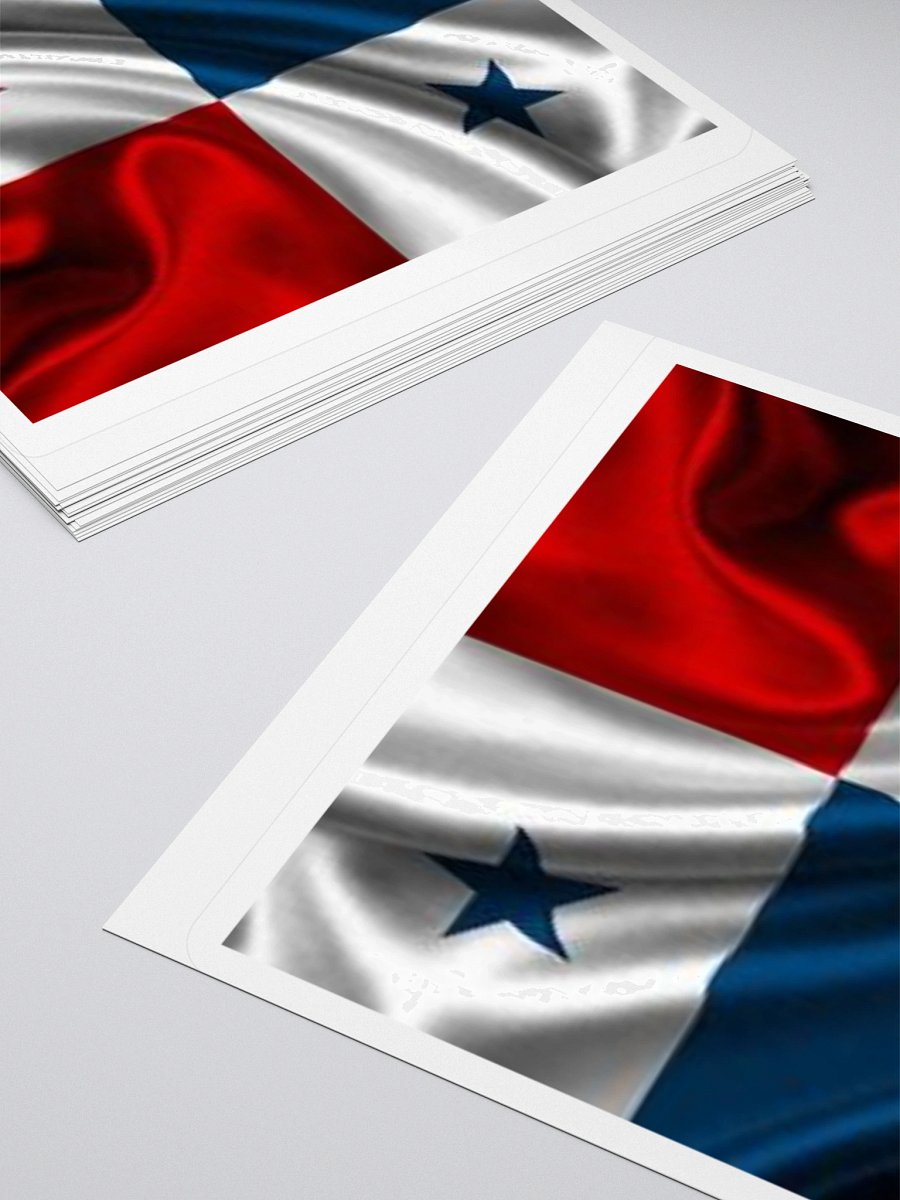 Exclusive Panama Flag Kiss-Cut Stickers - High-Quality Vinyl, Multiple Sizes product image (11)