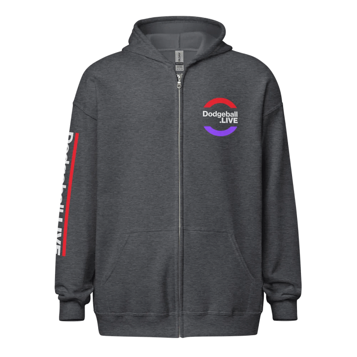 Dodgeball.LIVE Zip-Up Hoodie product image (9)
