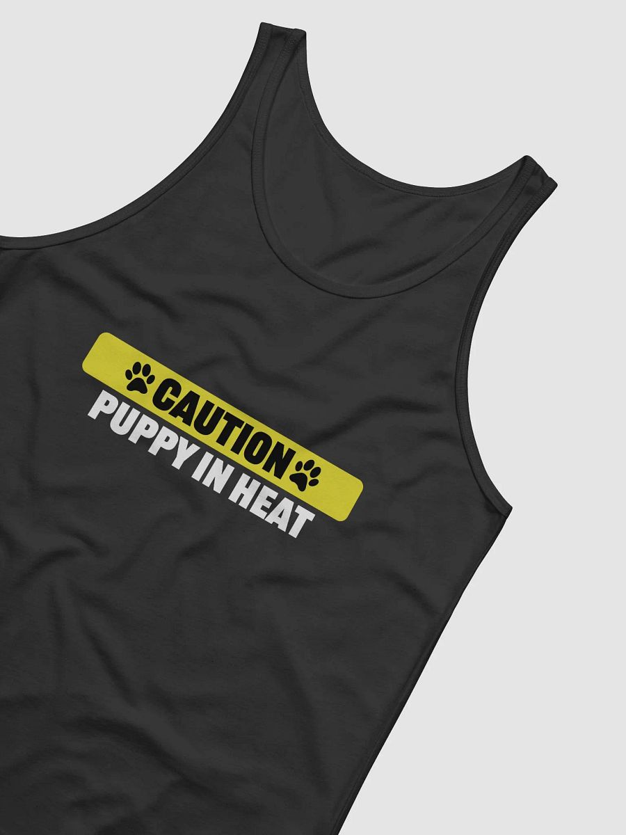 Caution Puppy In Heat Jersey Tank product image (4)