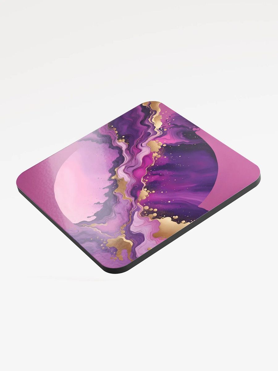 Violet Radiance - Dutch Pour Sunrise Coaster product image (3)