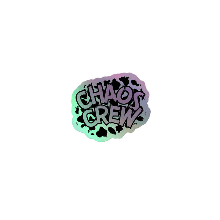 Chaos Crew Holo Sticker product image (1)