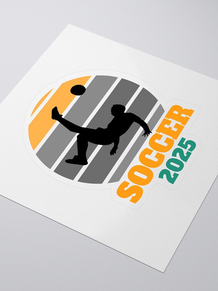 Soccer 2025 Kiss Cut Stickers product image (1)