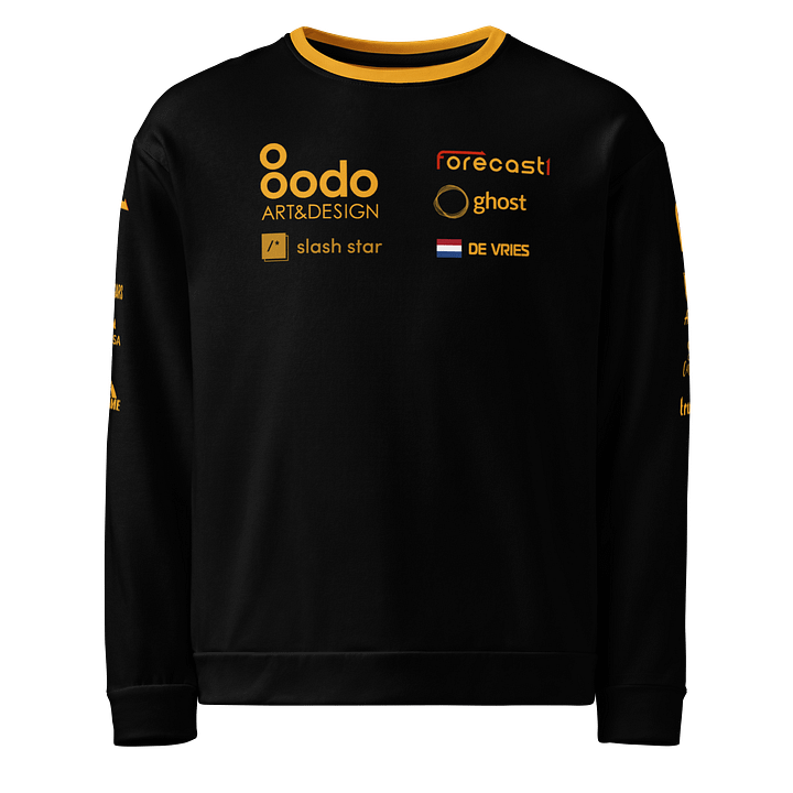 De Vries - Black Sweater Personalized product image (1)