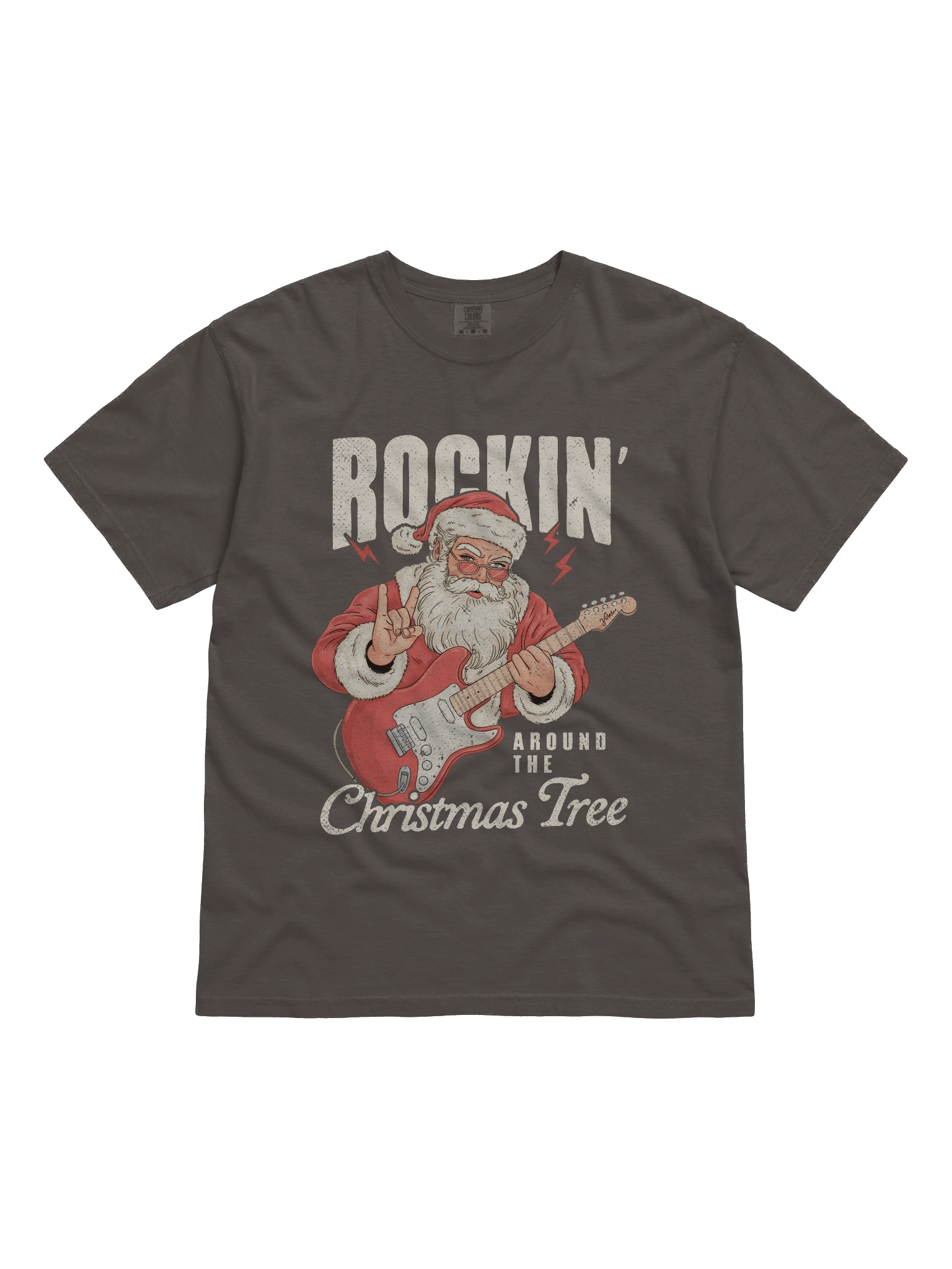 Rockin' Santa Comfort Tee product image (2)