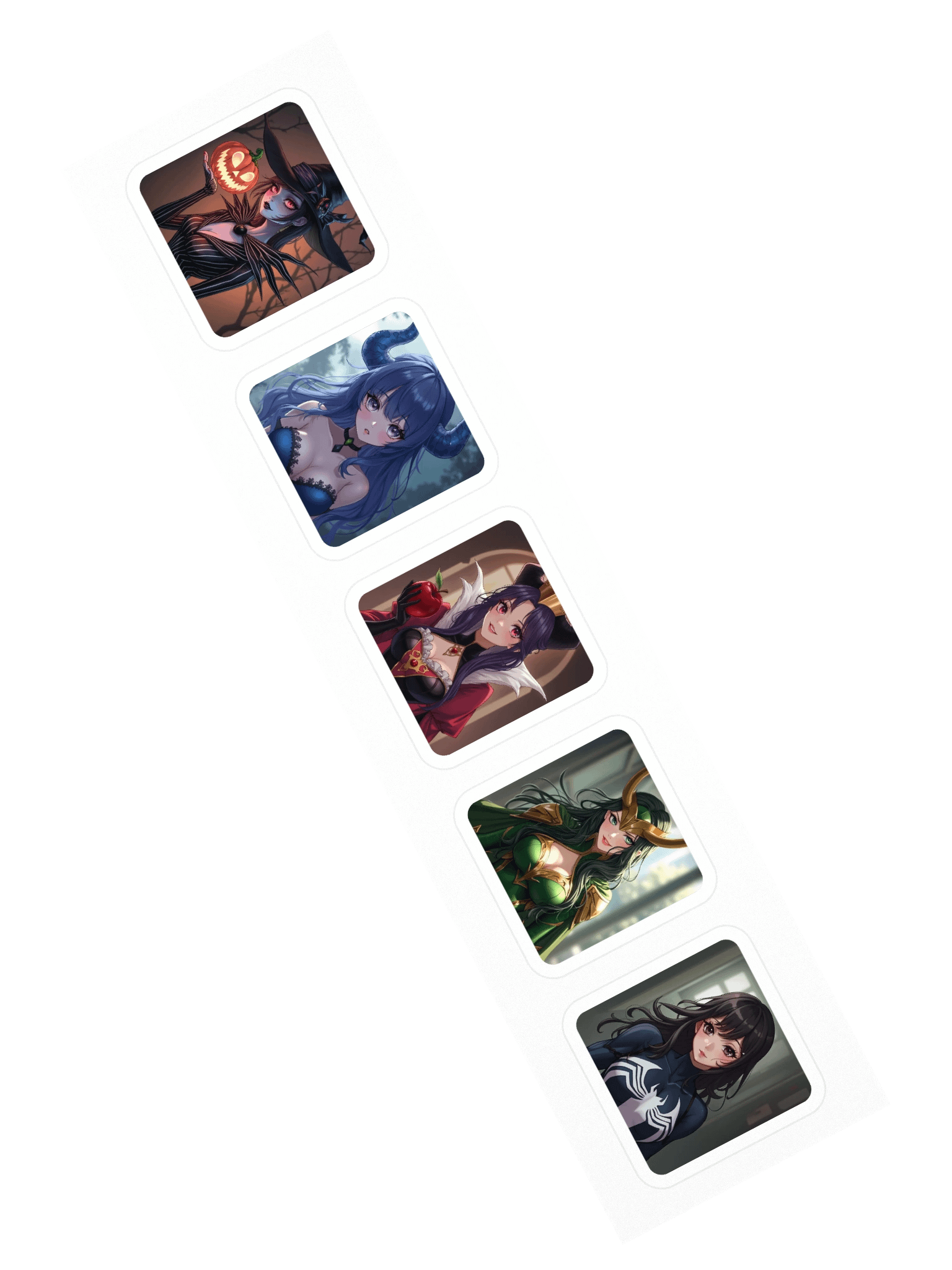 Streamer Inspired Sticker Sheet 2 product image (2)