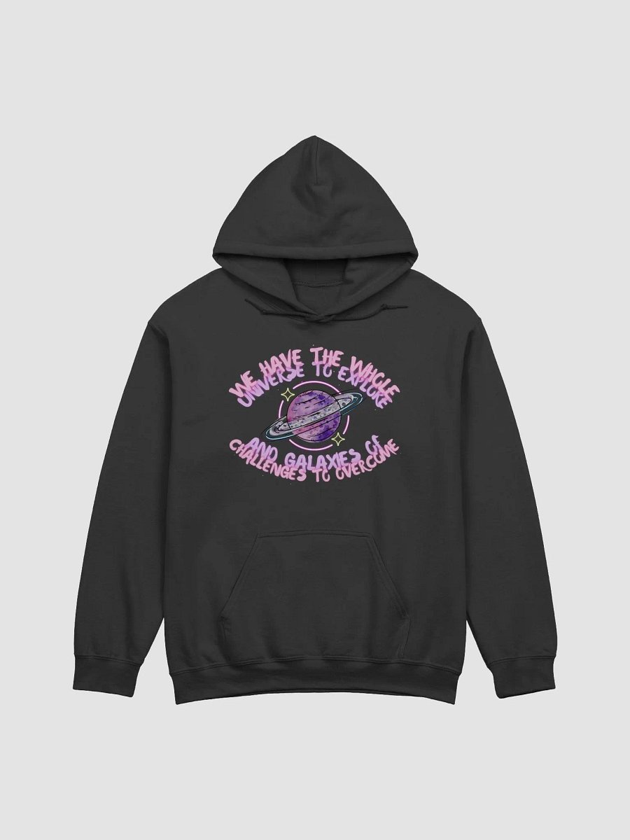 COSMIC EXPLORATION HOODIE FRONT & BACK DESIGNS product image (1)