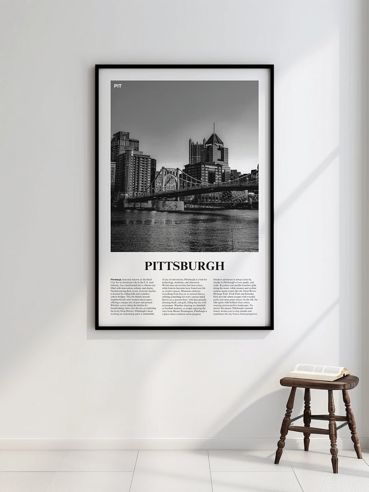 Pittsburgh 03 Newspaper Poster product image (8)