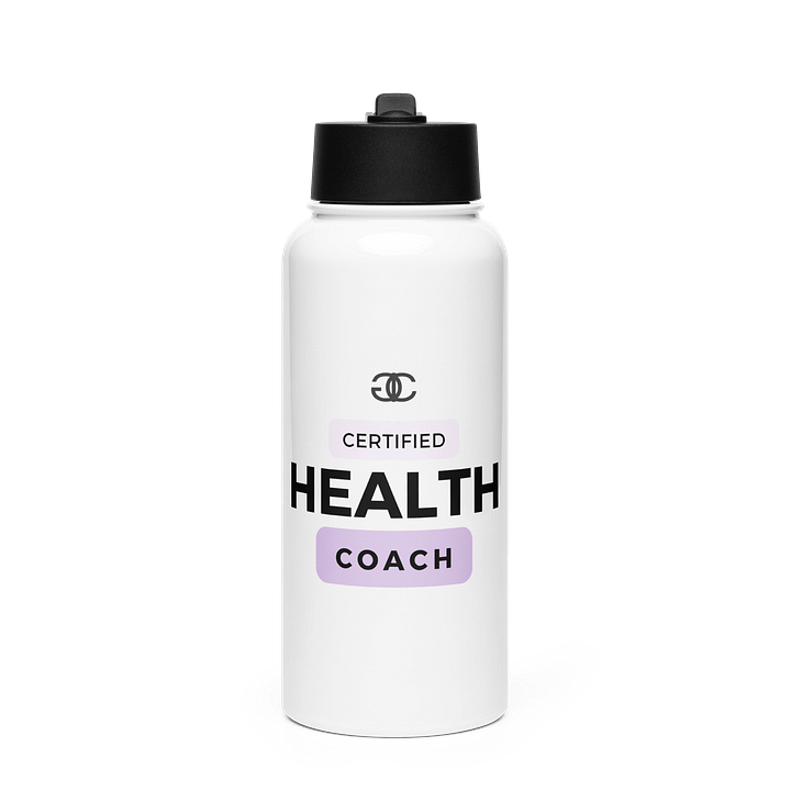 Certified HEALTH Coach Water Bottle product image (1)