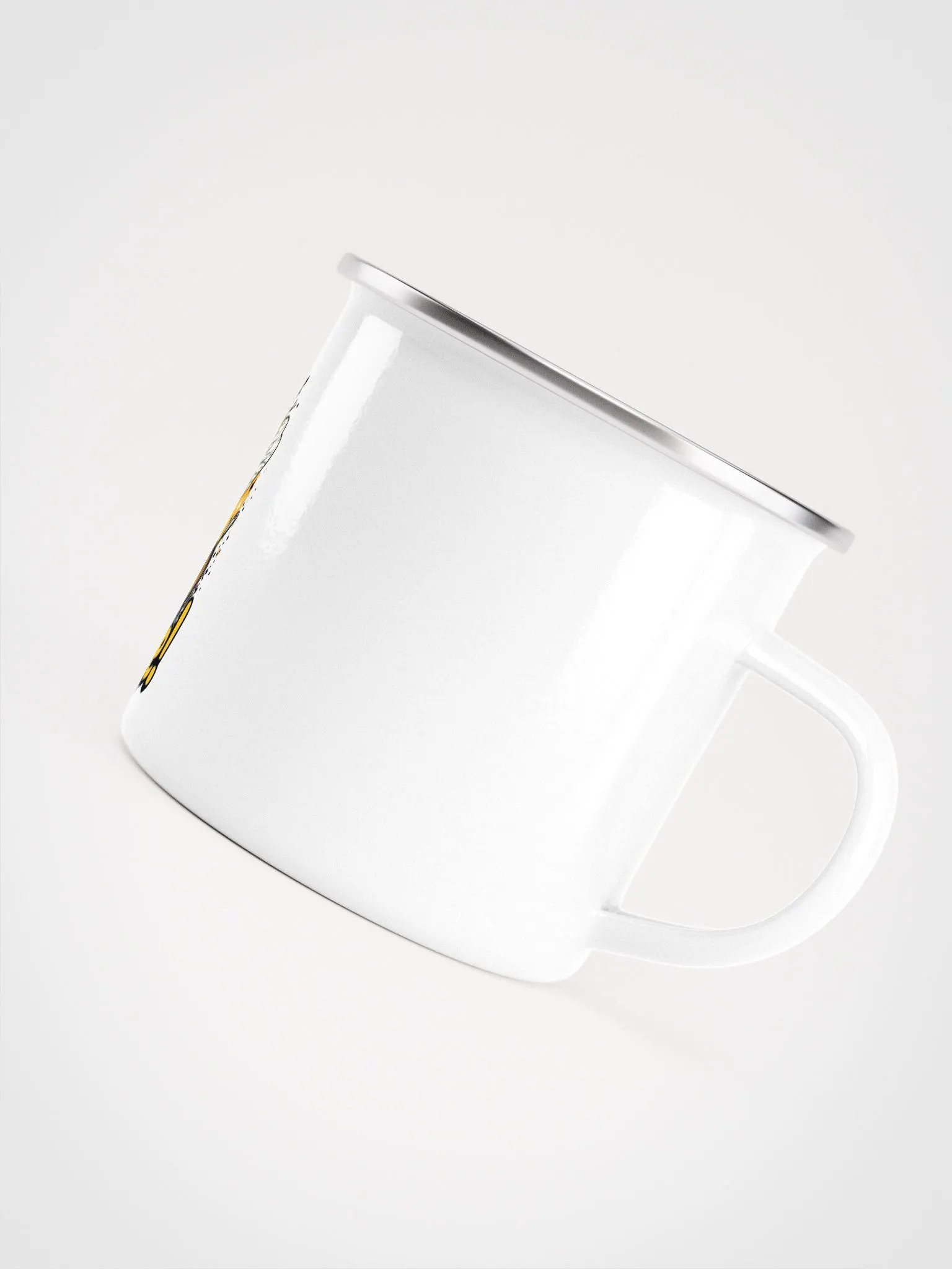 Bee Positive! Enamel Camping Mug product image (5)