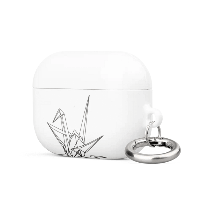 Origami Crane Line art All-Over Print AirPods® Case product image (42)