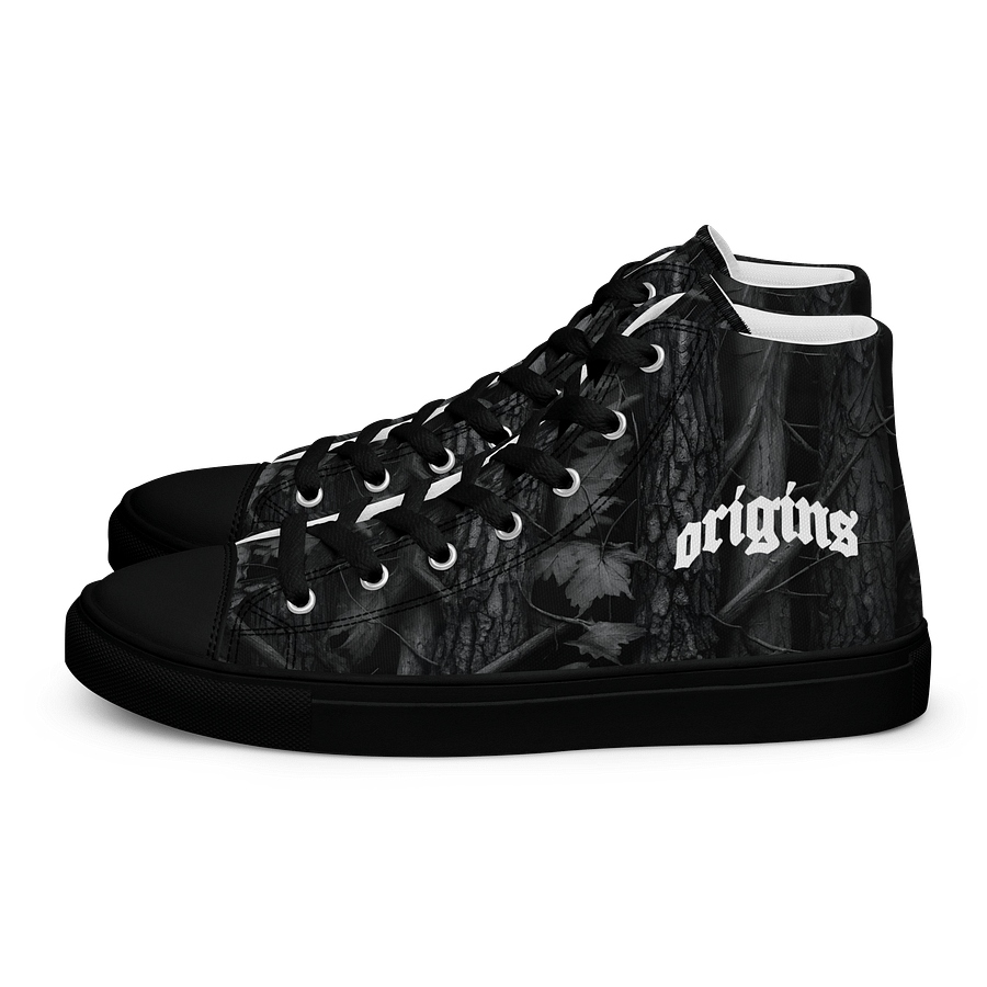 Satellite Society Carolina Camo Men's High Tops (Carolina Ghost) product image (1)