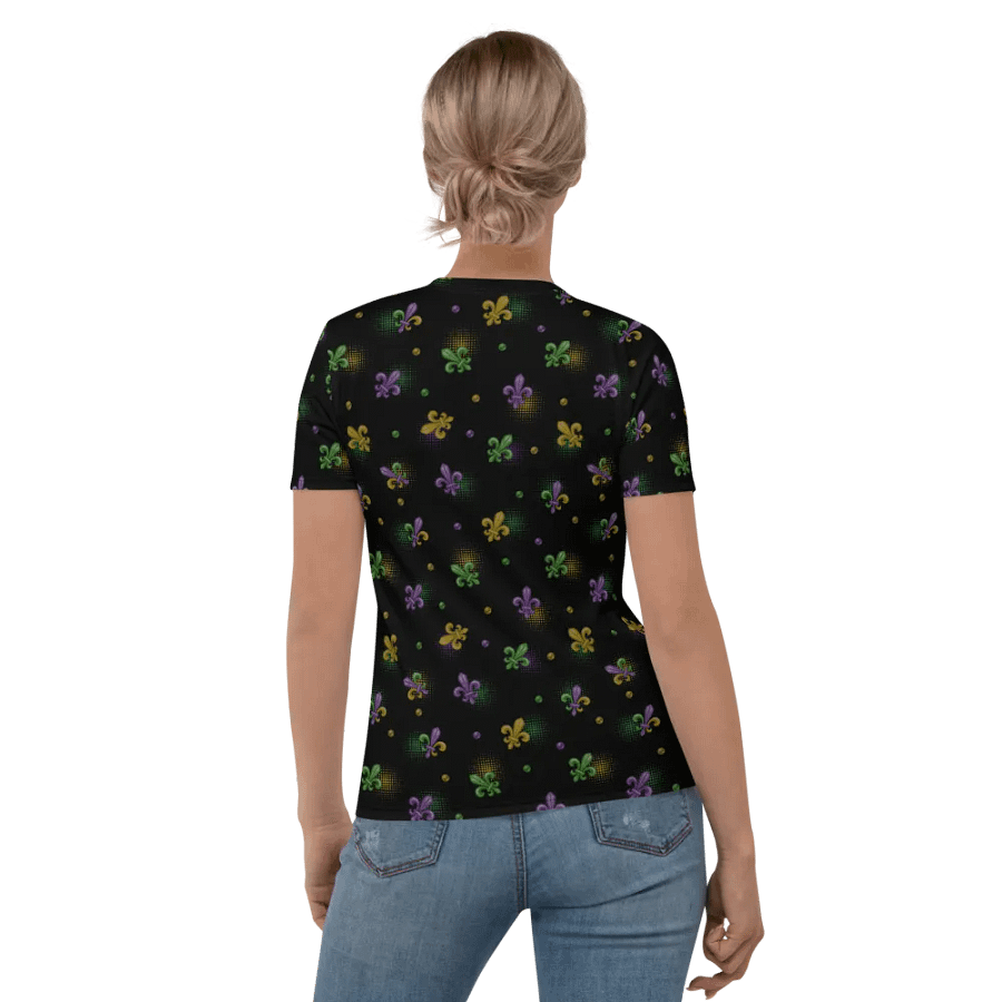 Mardi Gra All Over Print T-shirt product image (5)