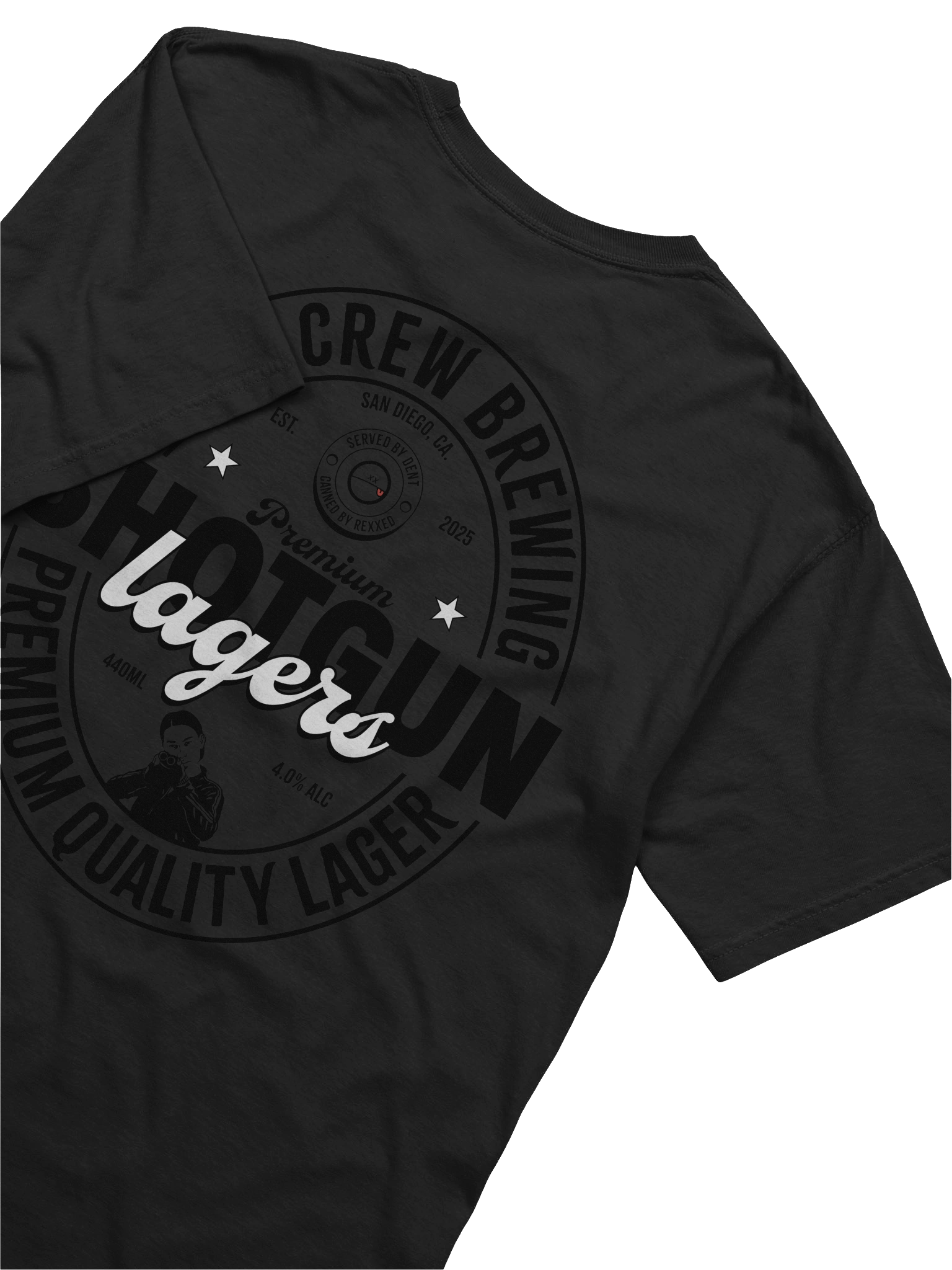 Shotgun Lagers served by DENT T-Shirt - Limited Edition Colourway product image (6)