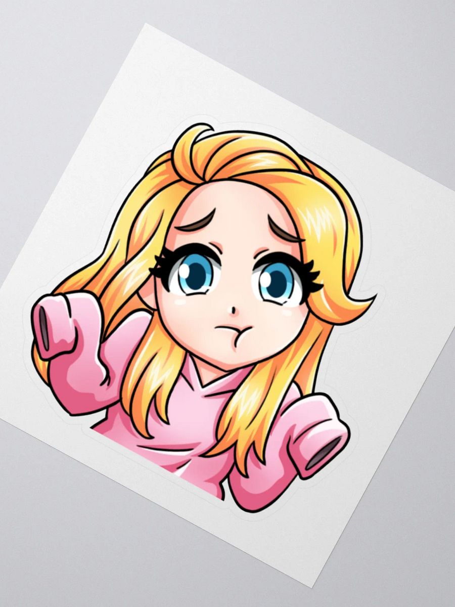 Melissa Shrug Emote Sticker product image (2)