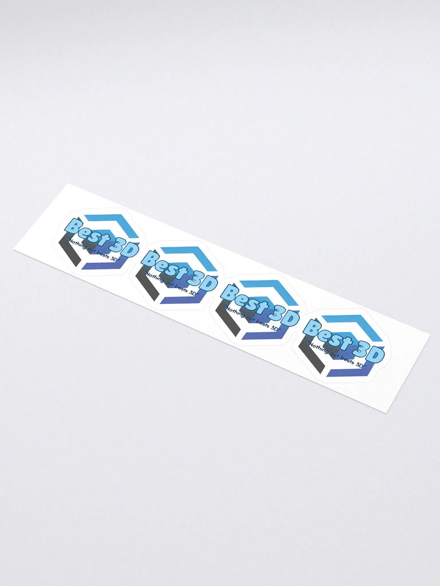 Best 3D Kiss Cut Stickers (Set of 4) product image (1)