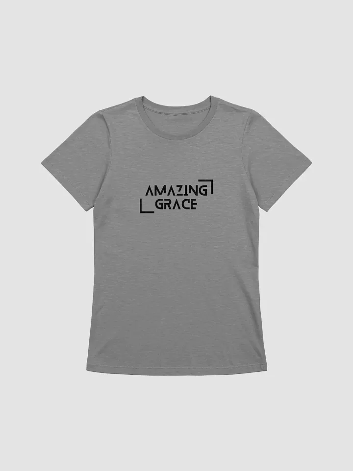 Amazing Grace | Blck Ltrs | T-Shirt Female product image (1)