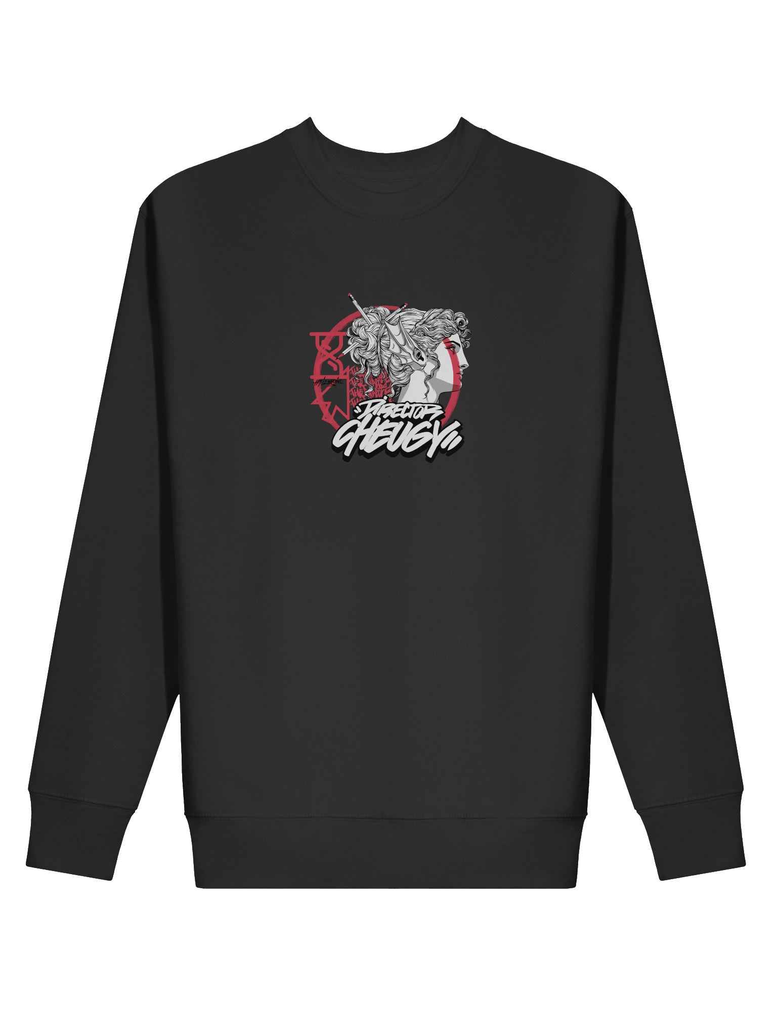 Bustin Crew Neck Sweatshirt (White) product image (2)