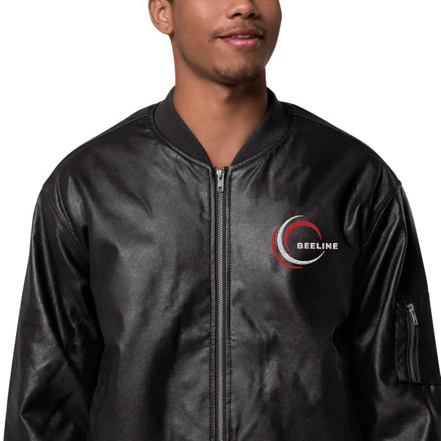 Beeline Black Leather Jacket product image (6)