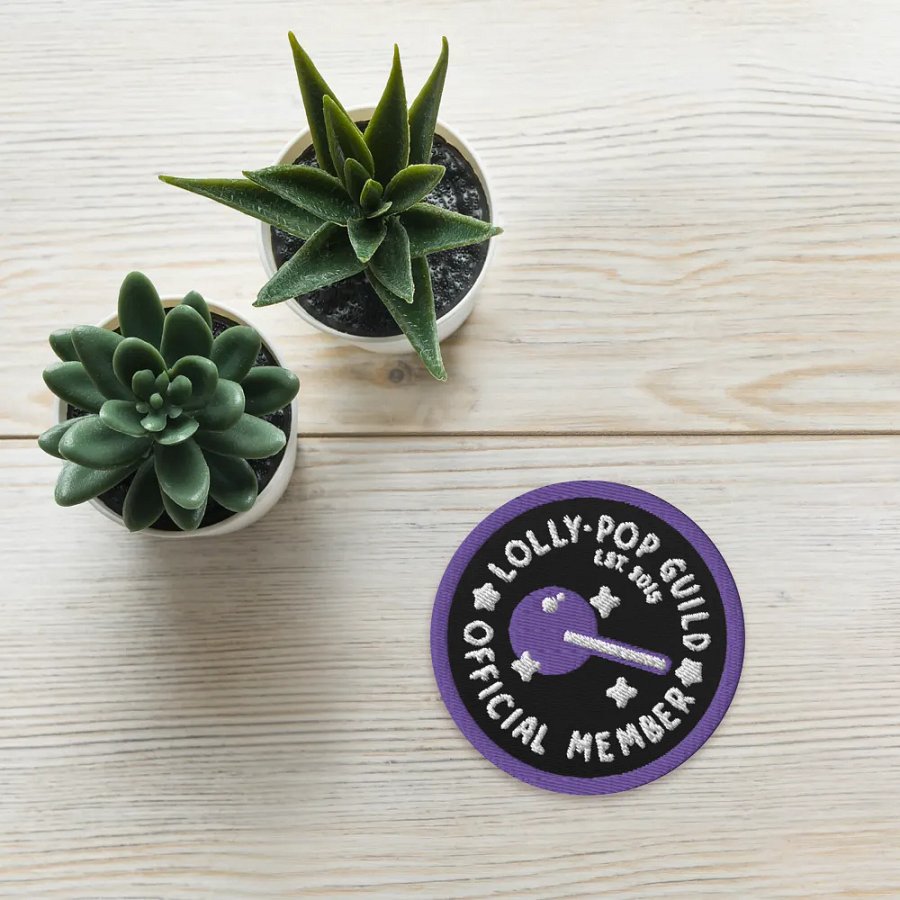 Lolly-Pop Guild Member Patch [Black] product image (5)