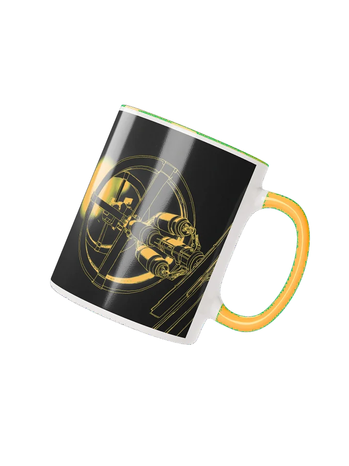 Space Station Mug - Golden Yellow product image (2)