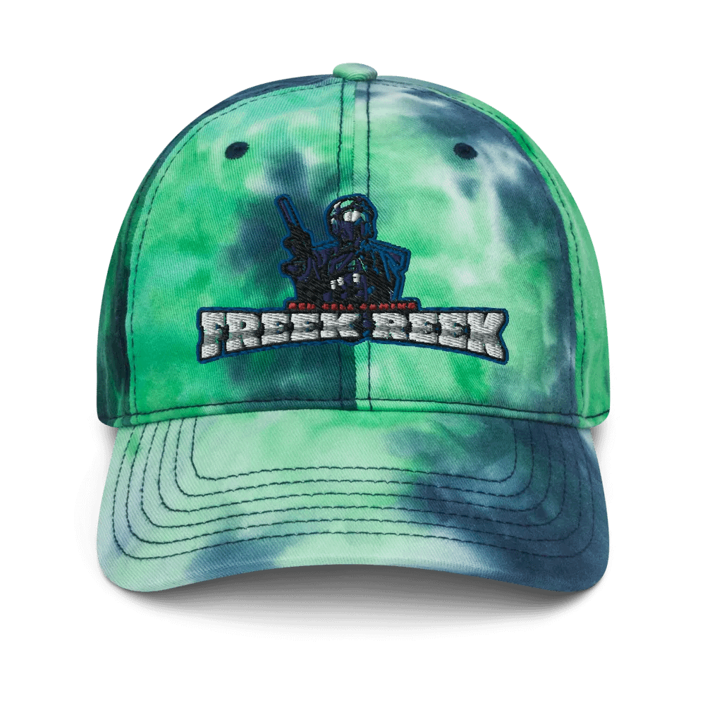 Emroidered Tie Dye Red Cell Gaming Clan Cap product image (1)