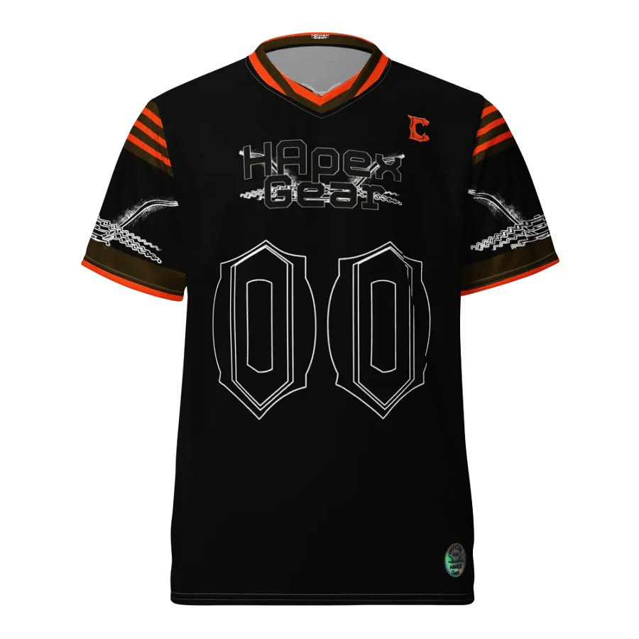 Uncle Buck - Black - Recycled Unisex Sports Jersey - Black HApex Gear Black Logo product image (3)