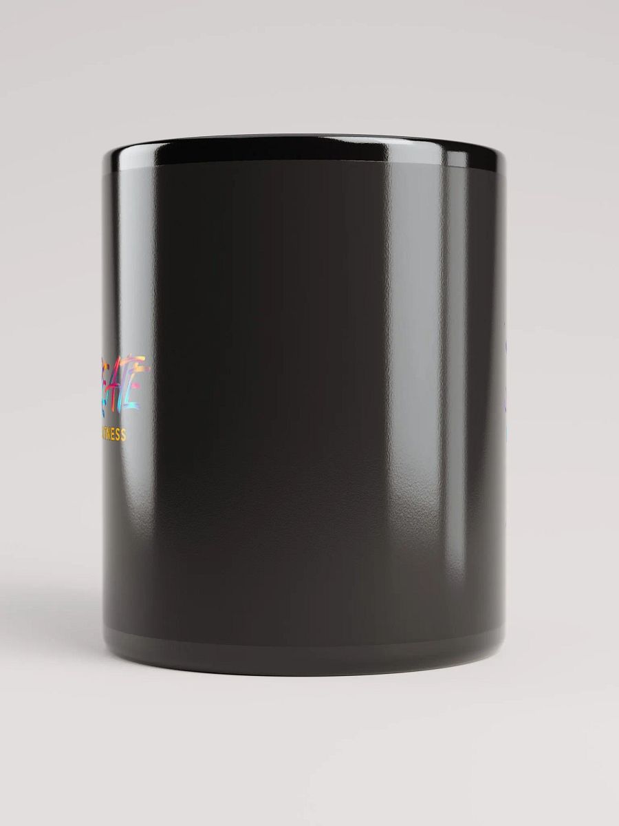 Born to Prosper + Rainbow Create Greatness Glossy Black Mug product image (9)