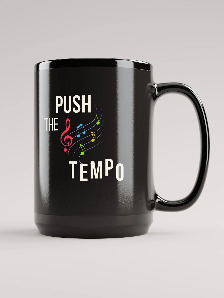 Musical Note Push The Tempo Colorful Mug product image (1)
