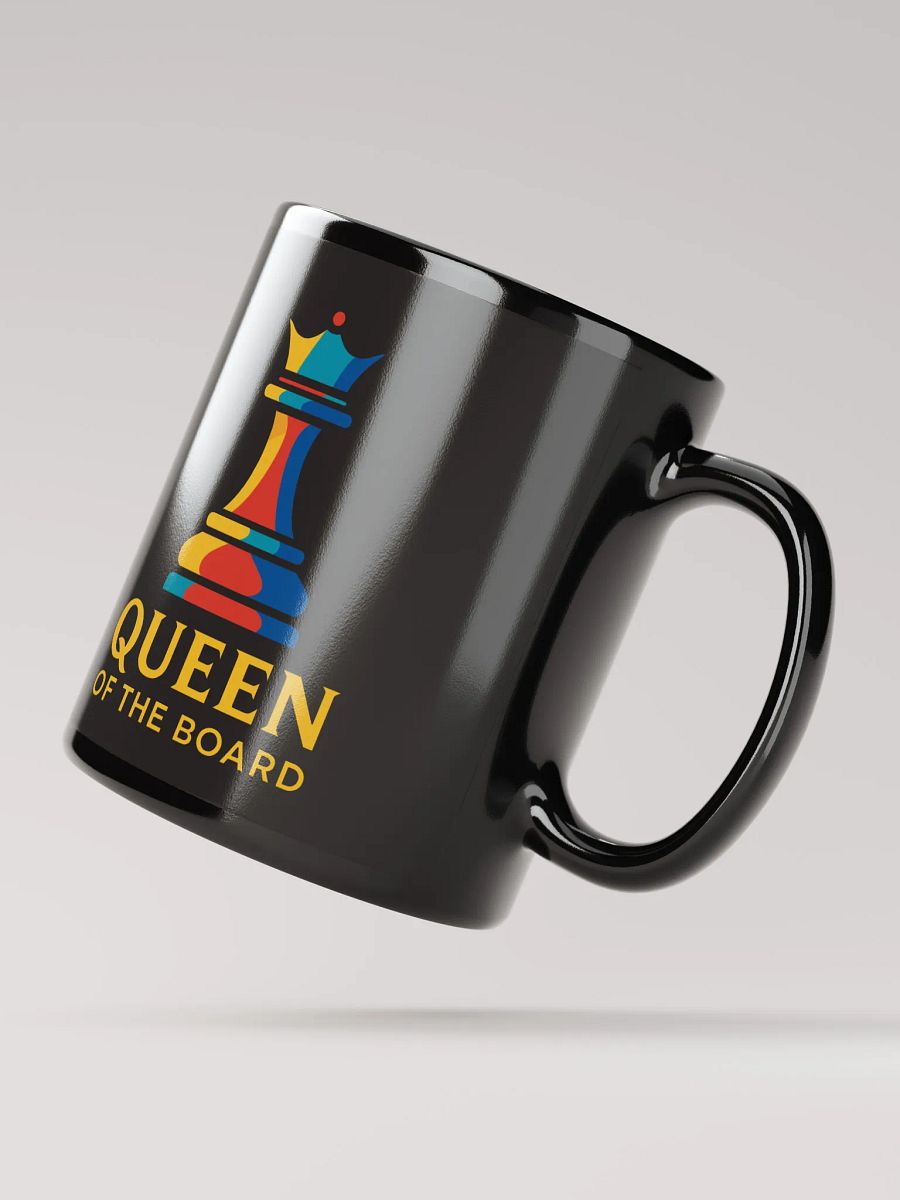 Queen of the Board - Black Glossy Mug product image (2)