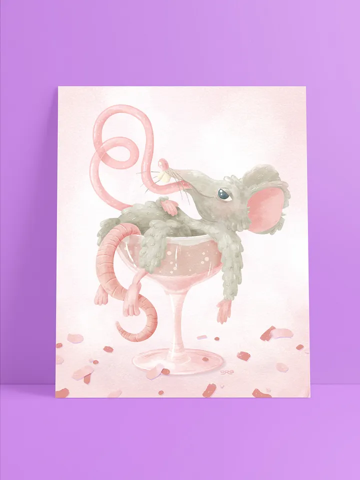 Pink Drink Print product image (1)
