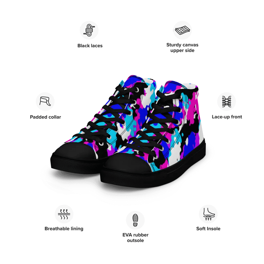 Splash High Top Canvas Shoes (womens) product image (3)