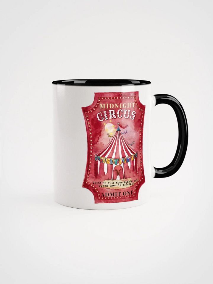 Midnight Circus Ticket Ceramic Mug | 11oz & 15oz | Vintage-Inspired Drinkware product image (1)